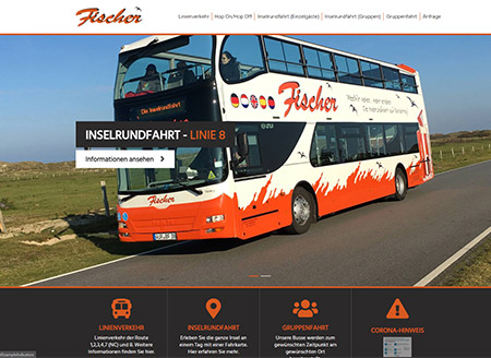 Die Webseite für Rundfahrten