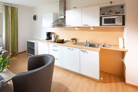 Essen / Küche Fewo 2, Ferienhaus Coordes