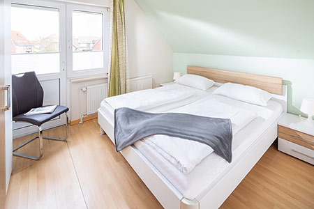 Schlafen Ferienwohnung 4, Ferienhaus Cordes