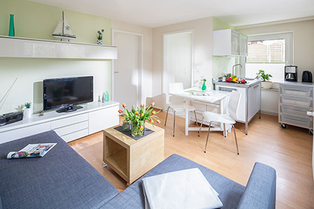 Wohnraum Ferienwohnung 6, Ferienhaus Cordes