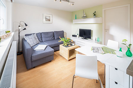 Wohnraum Fewo 6, Ferienhaus Coordes