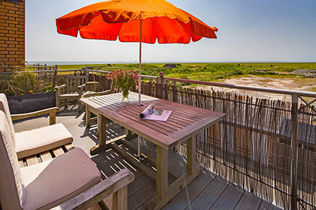 Balkon Meerblickwohnung, Gorch-Fock-Weg