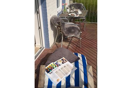 Balkon Fewo 20, Appartementhaus am Kurpark