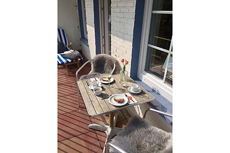 Balkon Fewo 20, Appartementhaus am Kurpark