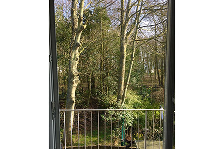 Balkon Fewo 20, Appartementhaus am Kurpark