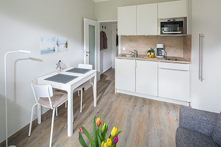 Kochen/Essen Appartement 21, Appartementhaus am Kurpark