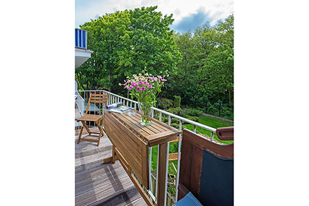 Balkon Appartement 24, Appartementhaus am Kurpark