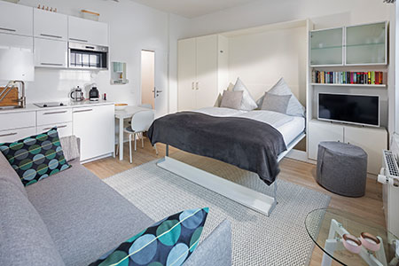 Schlafen Appartement 6, Appartementhaus am Kurpark