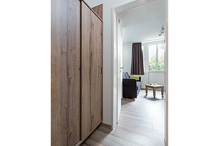 Wohnraum Appartement 9, Appartementhaus am Kurpark