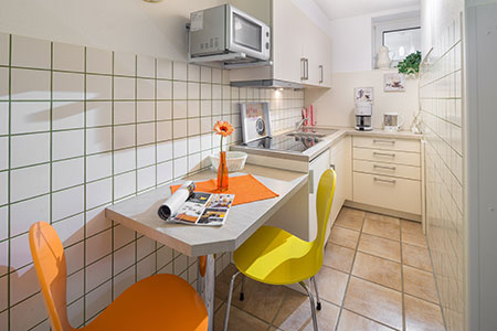 Essen / Küche Ferienwohnung Silberdistel, Ferienhaus Schipper