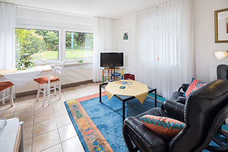Wohnraum Appartement Silberdistel, Ferienhaus Schipper