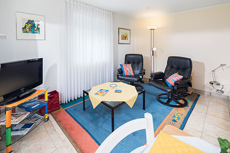 Wohnraum Ferienwohnung Silberdistel, Ferienhaus Schipper