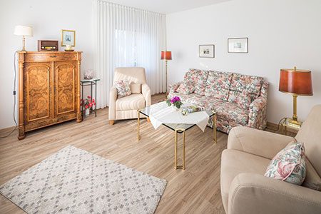 Wohnraum Ferienwohnung Silbergras, Ferienhaus Schipper