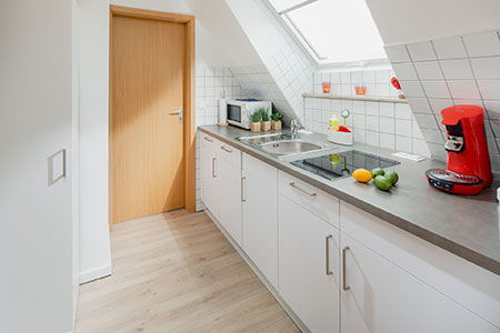 Küche Ferienwohnung Dünenrose, Ferienhaus Schipper