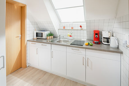 Küche Ferienwohnung Dünenrose, Ferienhaus Schipper